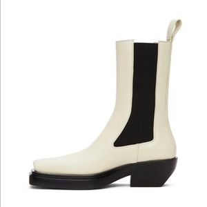 BOTTEGA VENETA short cowgirl style boots! 
The Lean Chelsea Boots - New in box!